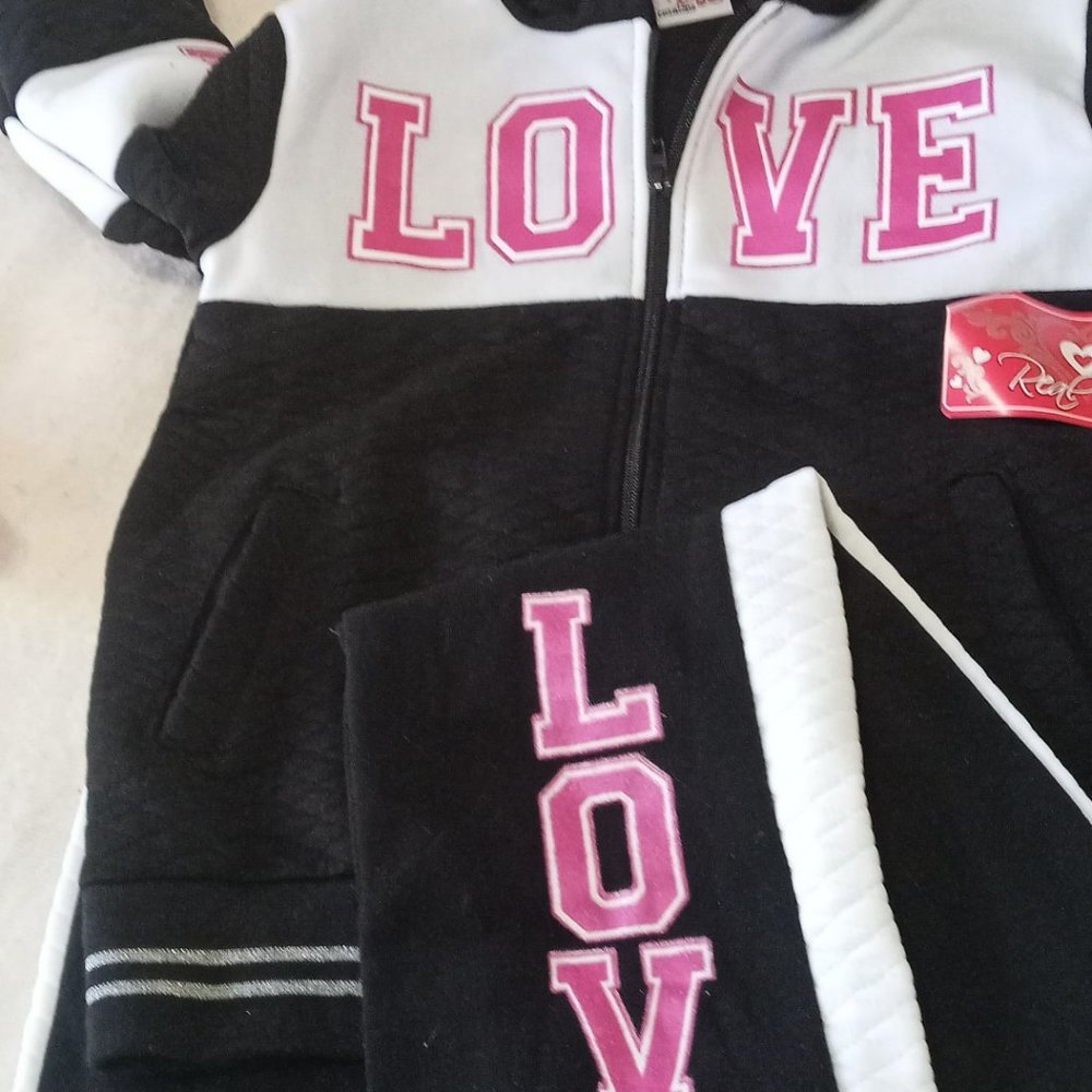 REAL LOVE  GIRLS JOGGER